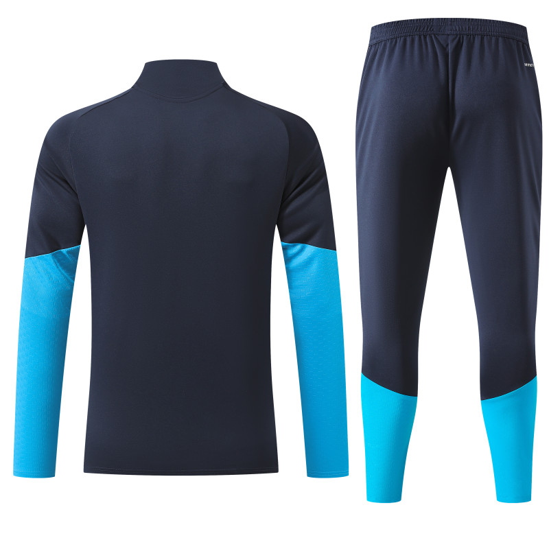2026-27 Spain Cyan Half Pull Training Suit(半拉链)(have two star ⭐⭐)