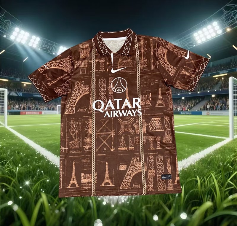 2026-27 Mens PSG Paris Special Edition Polo Fans Soccer Jersey