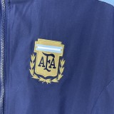 2026-27 Argentina Messi Farewell Match Royal Blue Windbreaker