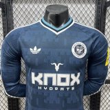 2026-27 Newcastle Away Long Sleeve Player Version Soccer Jersey