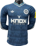 2026-27 Newcastle Away Long Sleeve Player Version Soccer Jersey