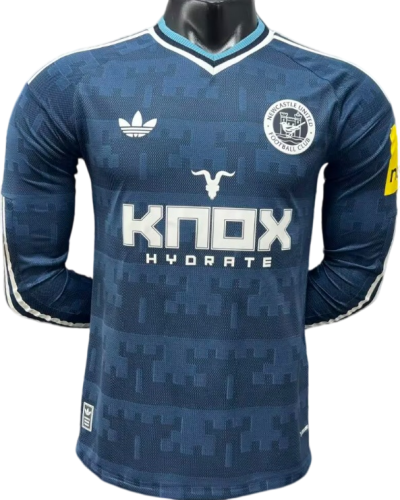2026-27 Newcastle Away Long Sleeve Player Version Soccer Jersey