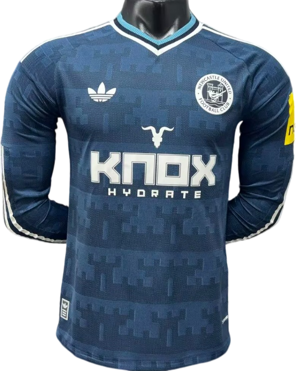 2026-27 Newcastle Away Long Sleeve Player Version Soccer Jersey