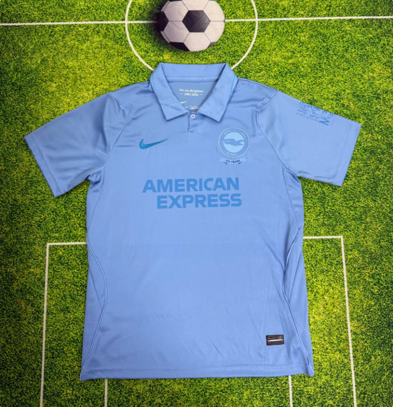 2026-27 Brighton 125th Anniversary Fan Version Soccer Jersey