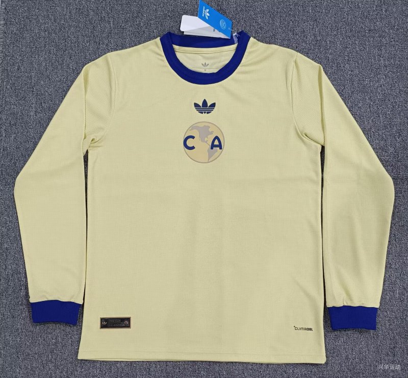 2026-27 Club America 110th  Anniversary Long Sleeve Soccer Jersey