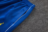 2026-27 Kids Brazil Blue Long-Pull Training Suit  E26128#