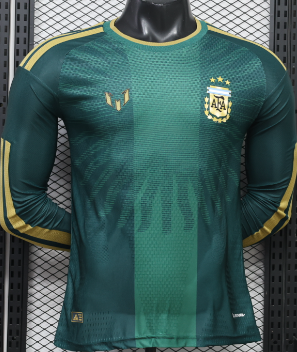 2026-27 Argentina Messi Farewell Match Long Sleeve Player Version Soccer Jersey