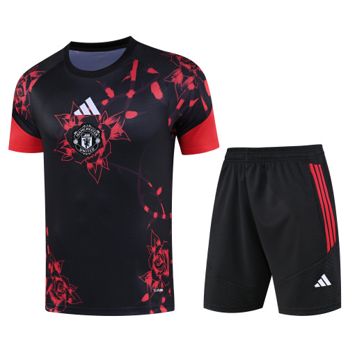 2026-27 Manchester United Special Edition Black Training Short Suit