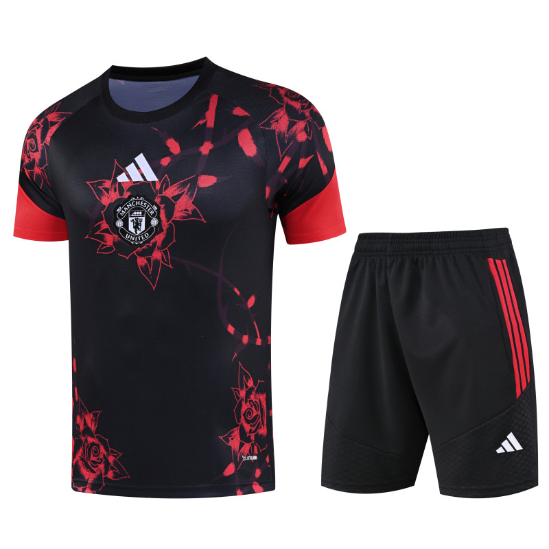 2026-27 Manchester United Special Edition Black Training Short Suit