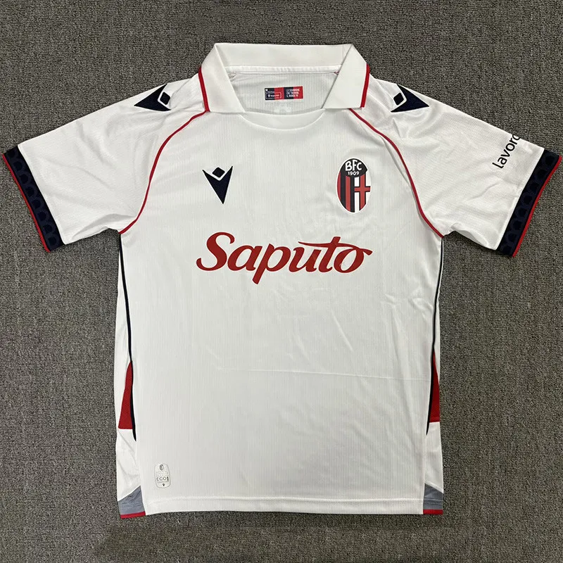2026-27 Mens Bologna Away White Fans Soccer Jersey