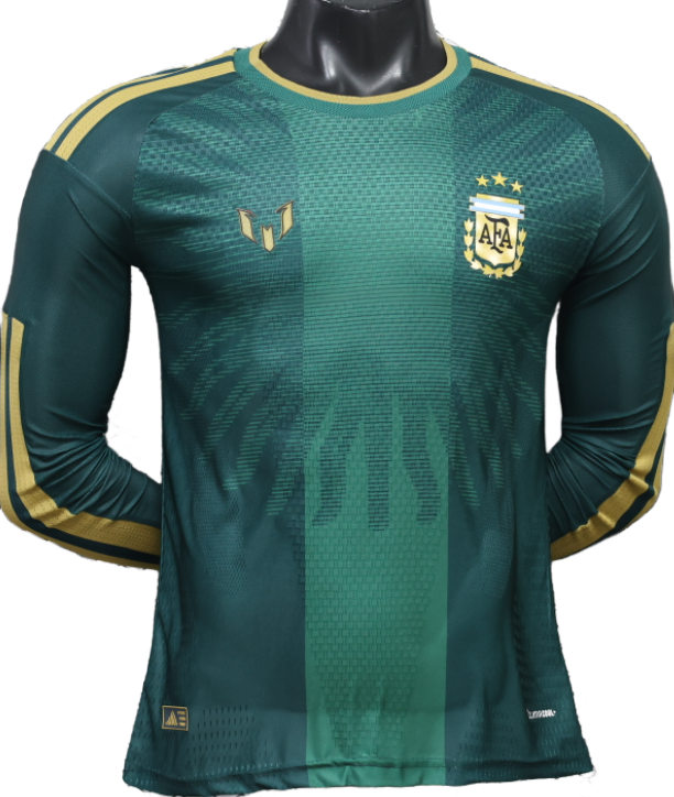 2026-27 Argentina Messi Farewell Match Long Sleeve Player Version Soccer Jersey