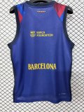 2026-27 Mens Barcelona Pre Match Red Blue Vest
