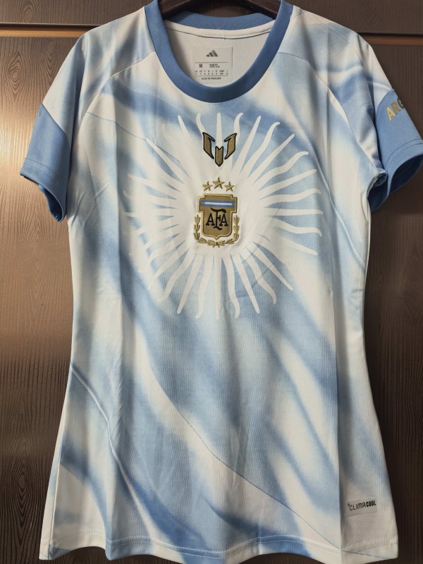 2026-27 Women Argentina Messi Special Edition Soccer Jersey