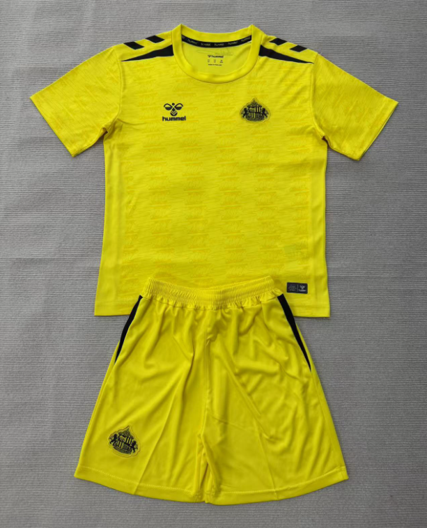 2026-27 Kids Sunderland Yellow GoalKeeper Soccer Jersey