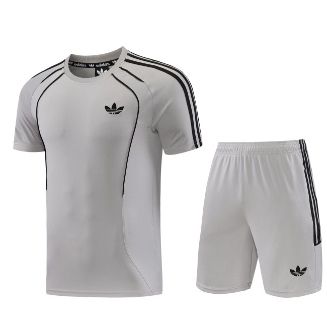 2026-27 AD18 Light Gray Training Short Suit