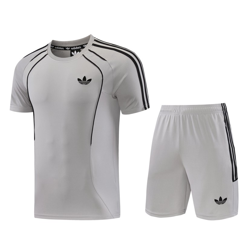 2026-27 AD18 Light Gray Training Short Suit