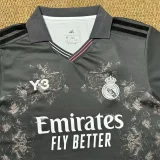 2026-27 Real Madrid Black Y-3 Special Edition Polo Soccer Jersey