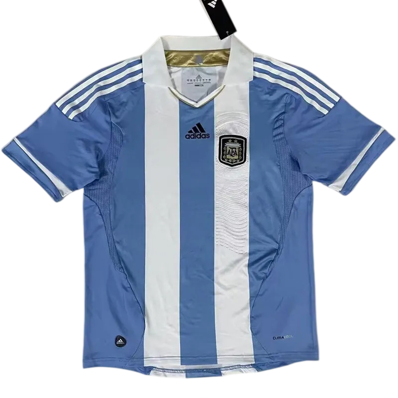 2012 Mens Argentina Home Retro Soccer Jersey