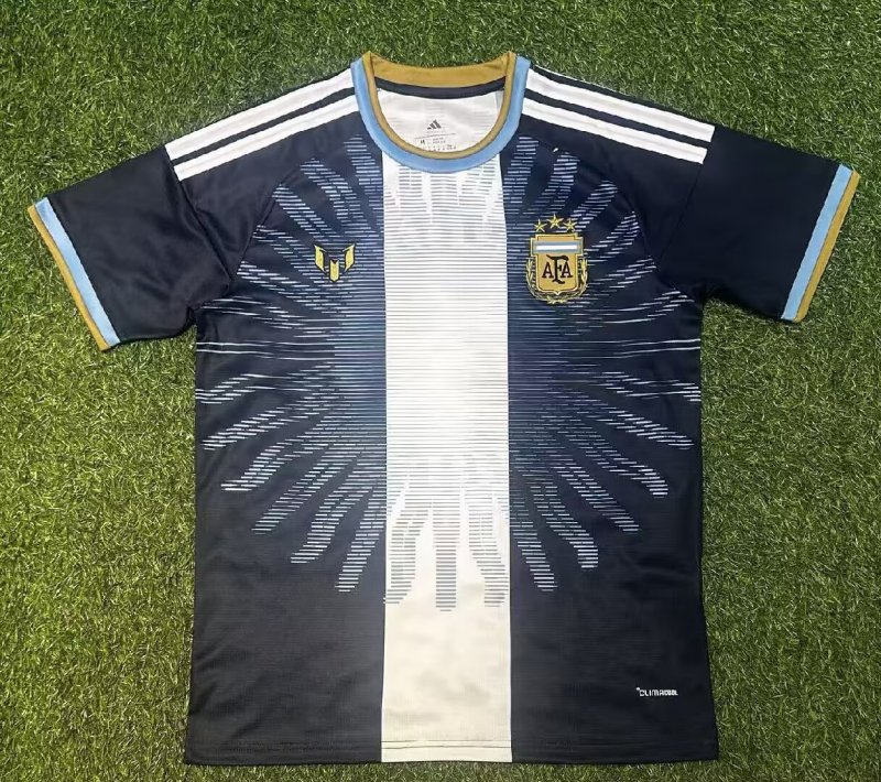 2026-27 Argentina Messi Farewell Match royal blue Fans Soccer Jersey