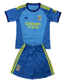 2026-27 Kids Benfica Goalkeeper Blue Soccer Jersey