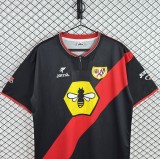 2000-01 Rayo Vallecano Away Black Retro Soccer Jersey