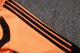 2026-27 Kids Arsenal Orange Long Pull Training Suit E26134#