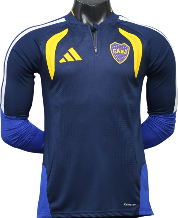 2026-27 Boca Juniors Half Long Sleeve Player version Training Shirts