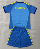 2026-27 Kids Benfica Goalkeeper Blue Soccer Jersey