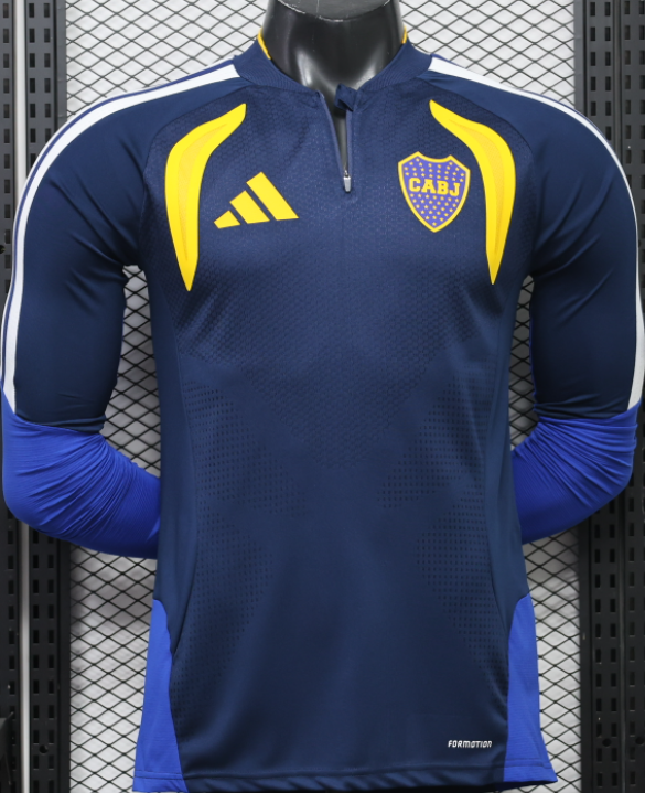 2026-27 Boca Juniors Half Long Sleeve Player version Training Shirts