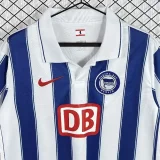 2009-2010 Hertha BSC Home Retro Soccer Jersey