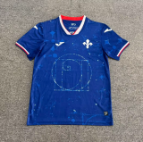 2026-27 Mens Fiorentina 100th Anniversary Blue Soccer Jersey
