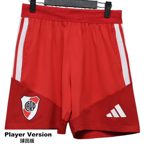2026-27 River Plate Red Player Shorts Pants