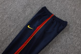 2026-27 Mens Barcelona Cyan Long Pull Training Suit A26081#