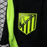 2026-27 Mens Atletico Madrid Away Player Black Shorts Pants