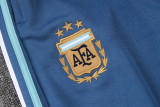2026-27 Argentina Grey Blue Long-Pull Training Suit  A26080#
