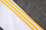 2026-27 Mens Real Madrid White Long Pull Training Suit  A26087#