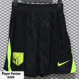 2026-27 Mens Atletico Madrid Away Player Black Shorts Pants