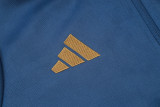2026-27 Argentina Grey Blue Long-Pull Training Suit  A26080#
