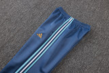 2026-27 Argentina Grey Blue Long-Pull Training Suit  A26080#