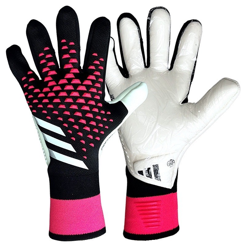 A26 A Goalkeeper Gloves Black Pink 004