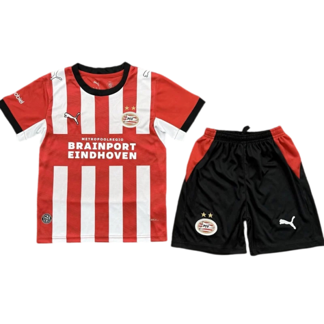 2026-27 Kids PSV Eindhoven Home Red Soccer Jersey