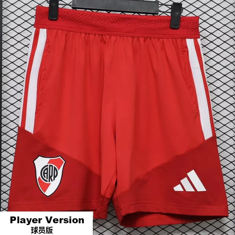 2026-27 River Plate Red Player Shorts Pants