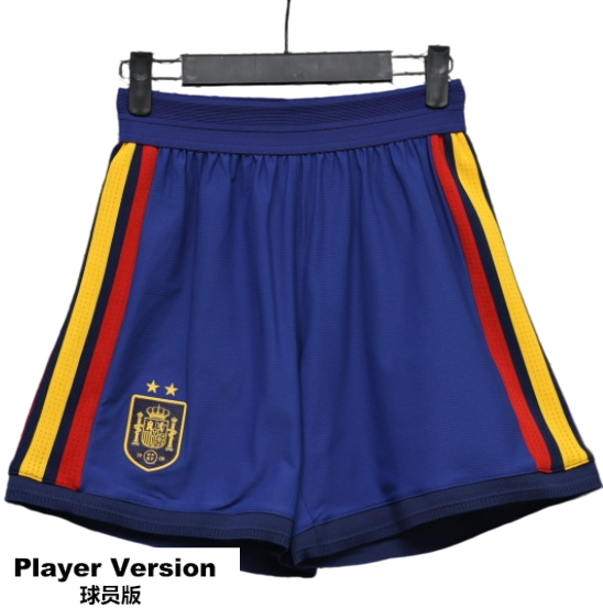 2026-27 Spain Home Player Shorts Pants(have two stars ⭐⭐)