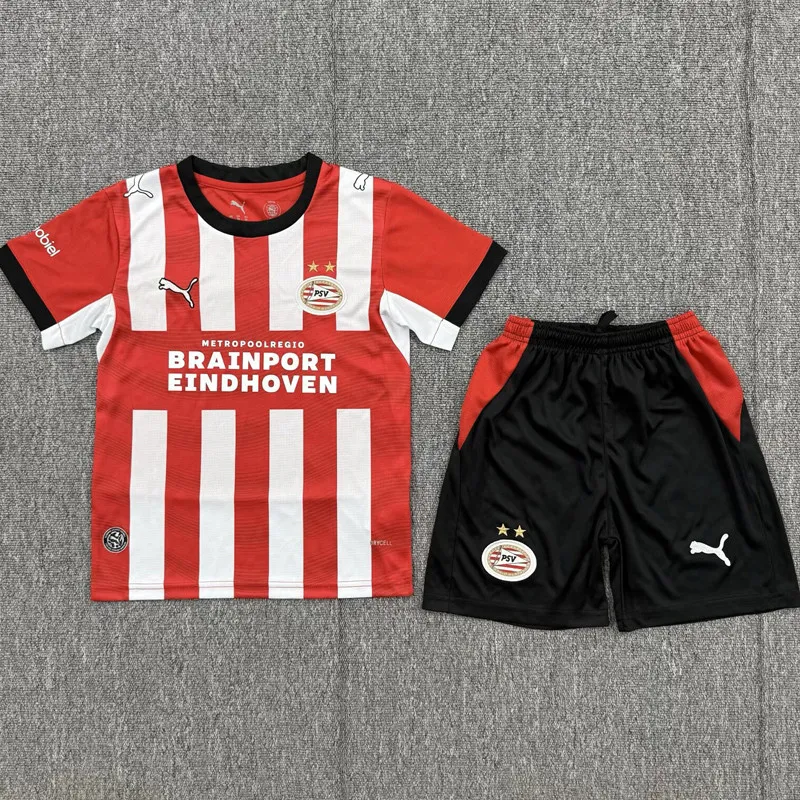 2026-27 Kids PSV Eindhoven Home Red Soccer Jersey
