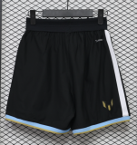 2026-27 Argentina Messi Farewell Match Black Player Shorts Pants