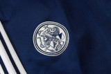 2026-27 Kids Ajax Royal Blue Long Pull Training Suit  E26144#