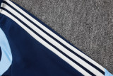 2026-27 Kids Ajax Royal Blue Long Pull Training Suit  E26144#
