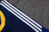 2026-27 Mens Boca Juniors Royal Blue Half Pull Training Suit  B26102#