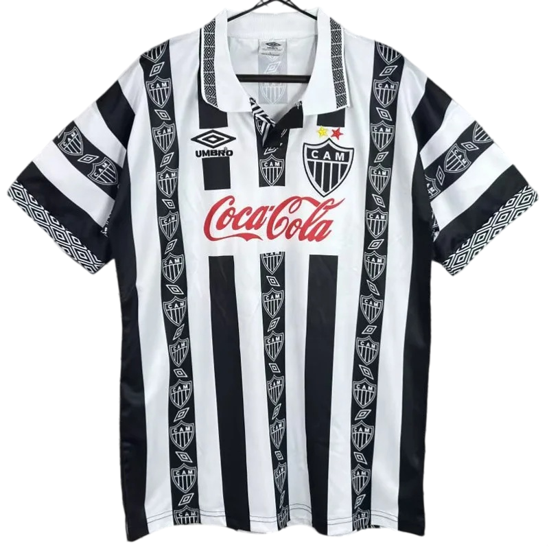 1995 Mens Atletico Mineiro Home Retro Soccer Jersey