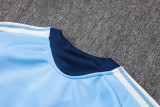2026-27 Mens Ajax Light Blue Long Pull Training Suit  A26094#